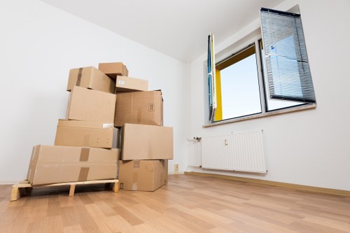 Professional Battersea movers handling apartment access and packing