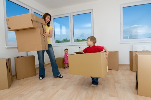 Local office move with careful handling in a Battersea business area