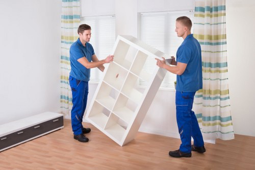 Removal van service for flat moves in Battersea