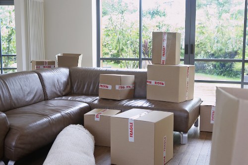Professional packing materials including boxes and wrap for Battersea moves