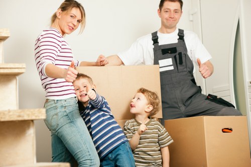 Battersea house removalists helping with a flat or family home relocation